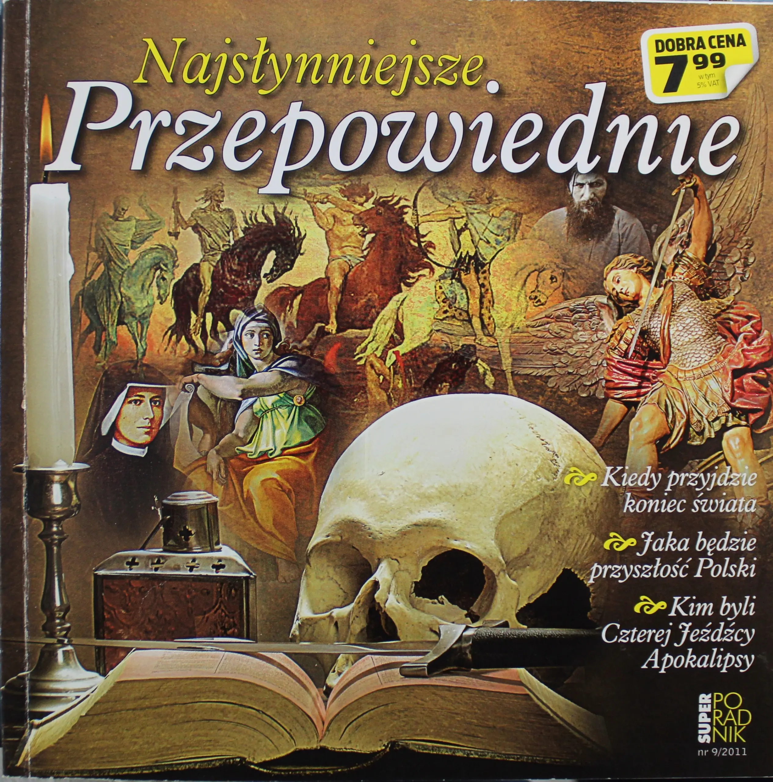 Książka - Najsłynniejsze przepowiednie