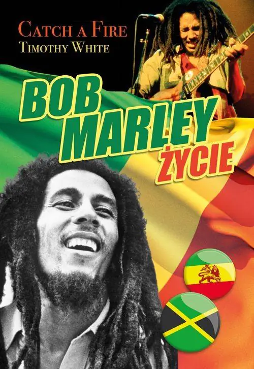 Książka - Bob Marley zycie Catch A Fire 