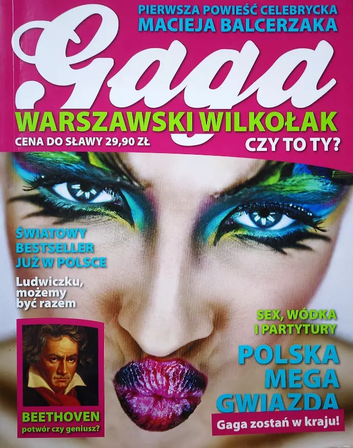 Książka - Gaga. Warszawski wilkołak