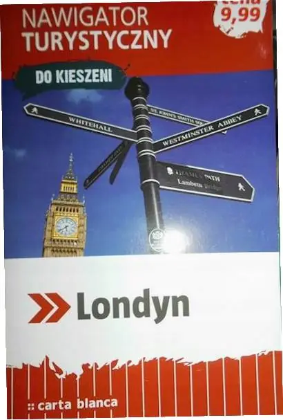 Książka - Londyn Nawigator turystyczny do kieszeni