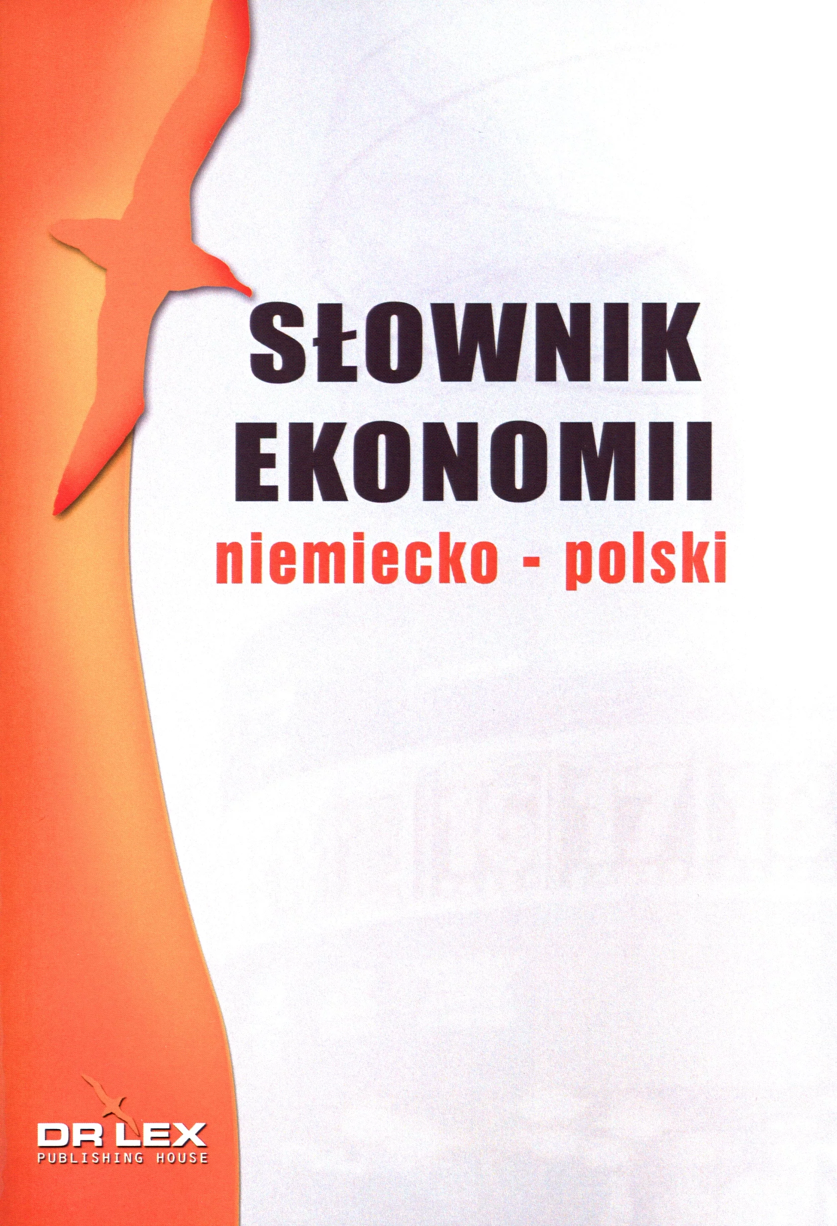 Książka - Niemiecko-polski słownik ekonomii