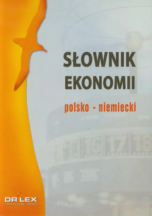 Książka - Słownik ekonomii polsko niemiecki