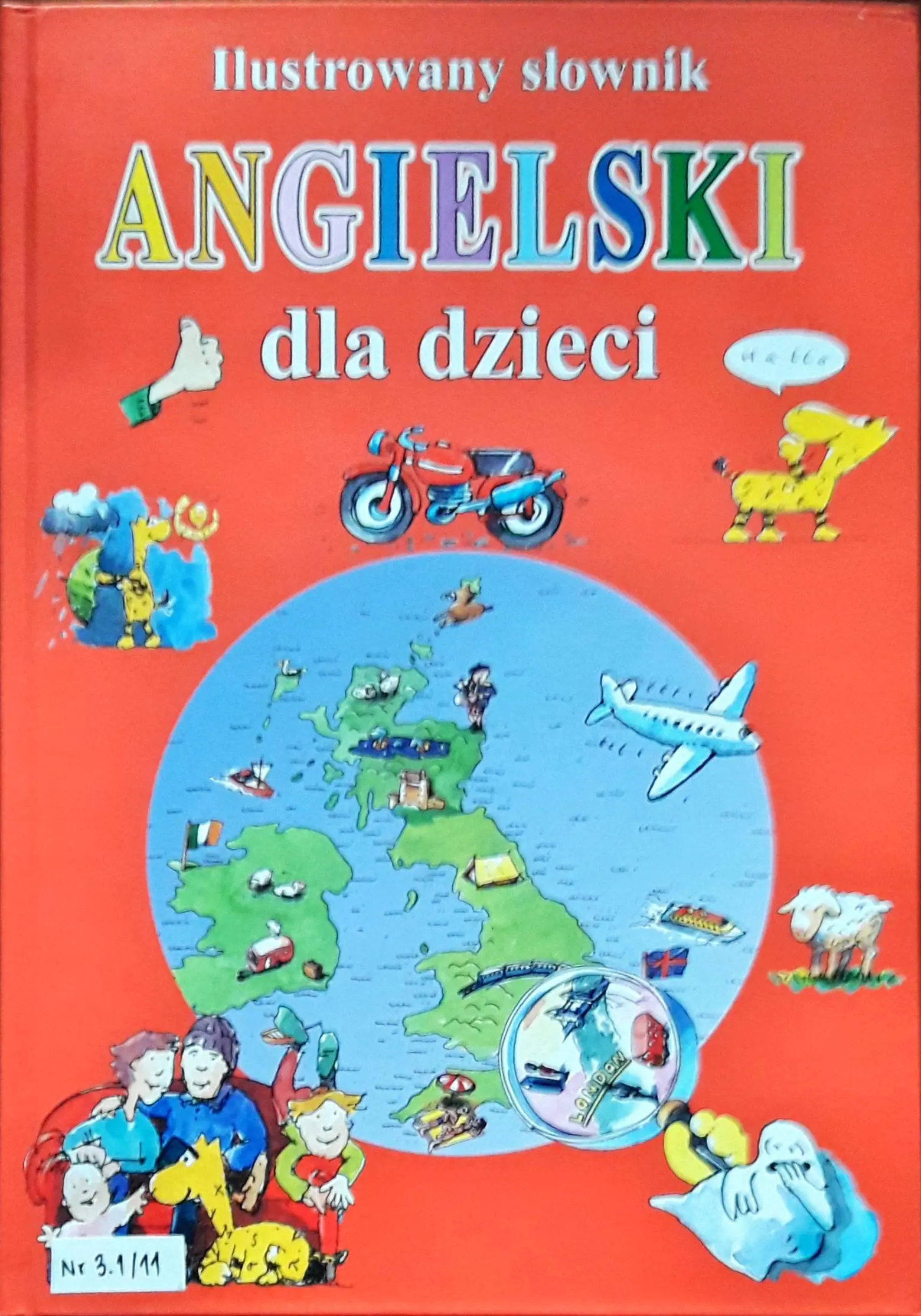 Książka - Ilustrowany słownik angielski dla dzieci