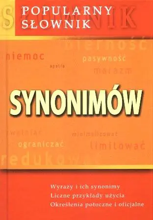 Książka - Popularny słownik synonimów