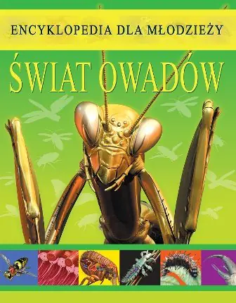 Książka - Świat owadów. Encyklopedia dla młodzieży