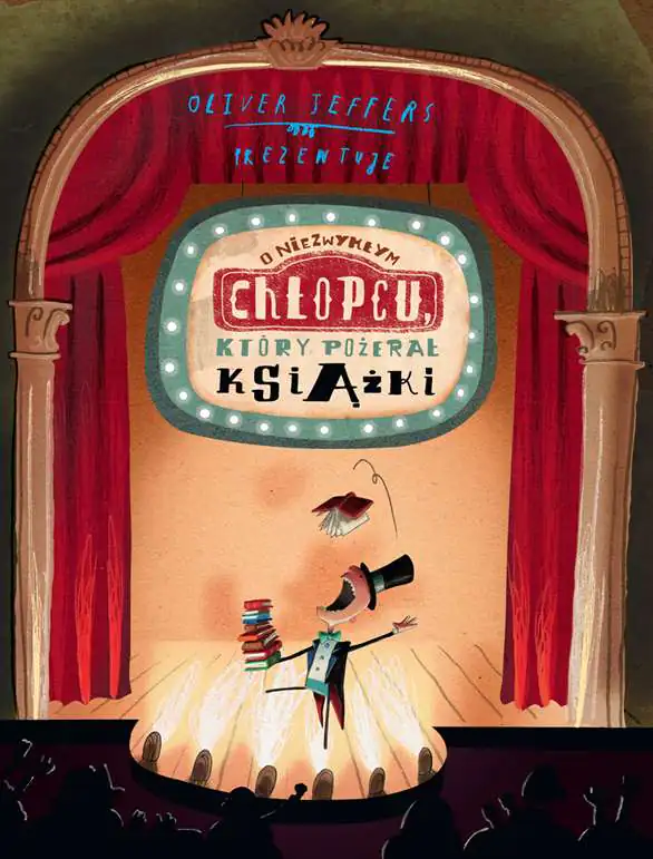 Książka - O niezwykłym chłopcu, który pożerał książki