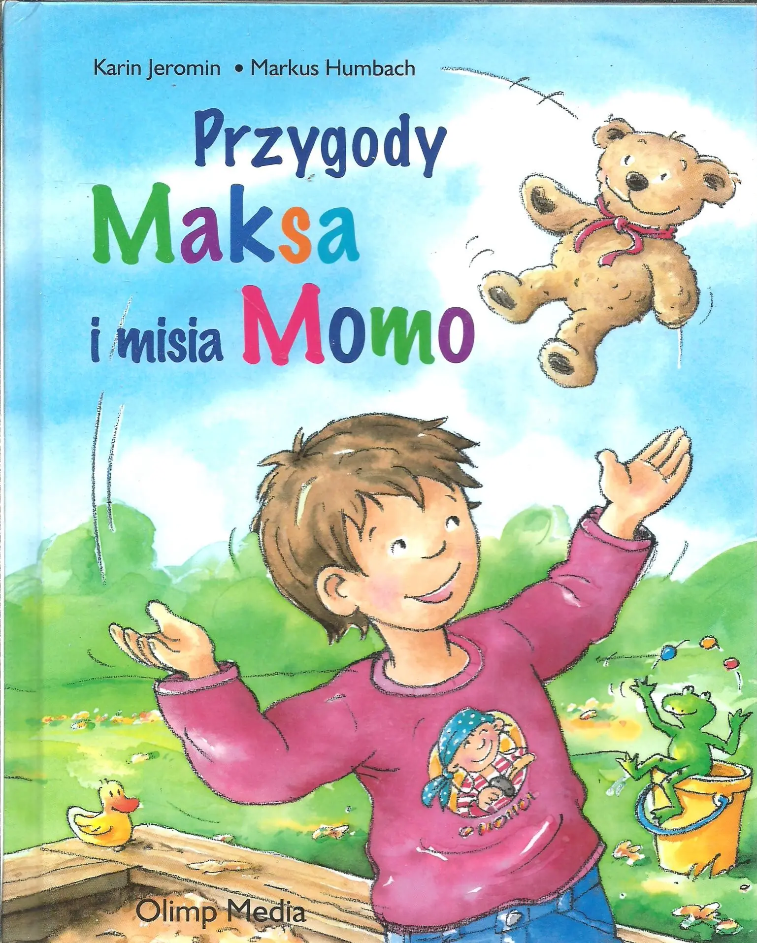 Książka - Przygody Maksa i Misia Momo