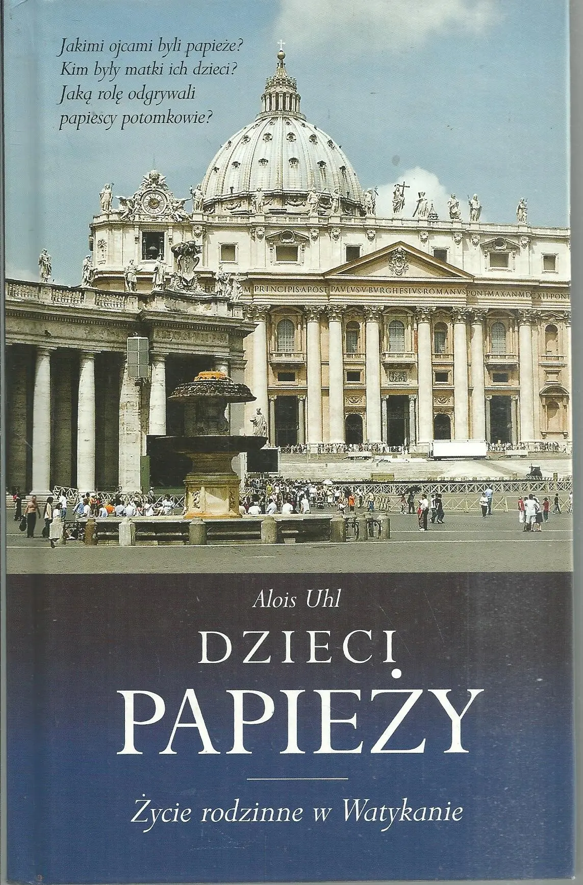 Książka - Dzieci Papieży
