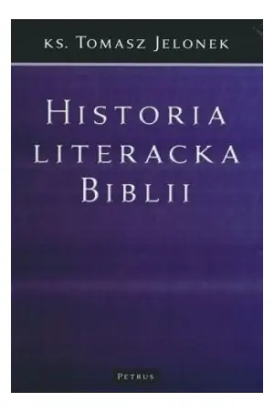 Książka - Historia literacka Biblii