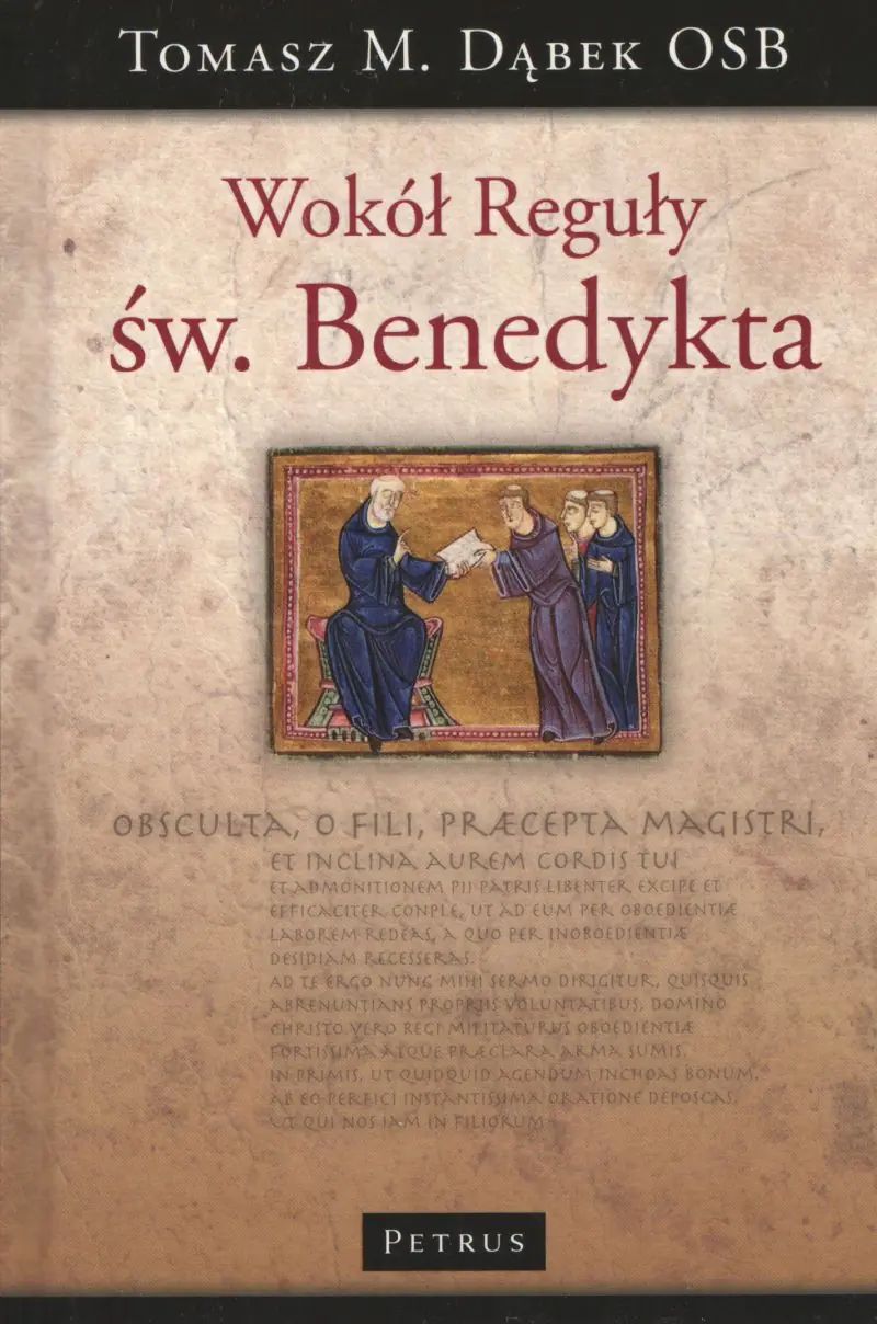 Książka - Wokół Reguły Św. Benedykta