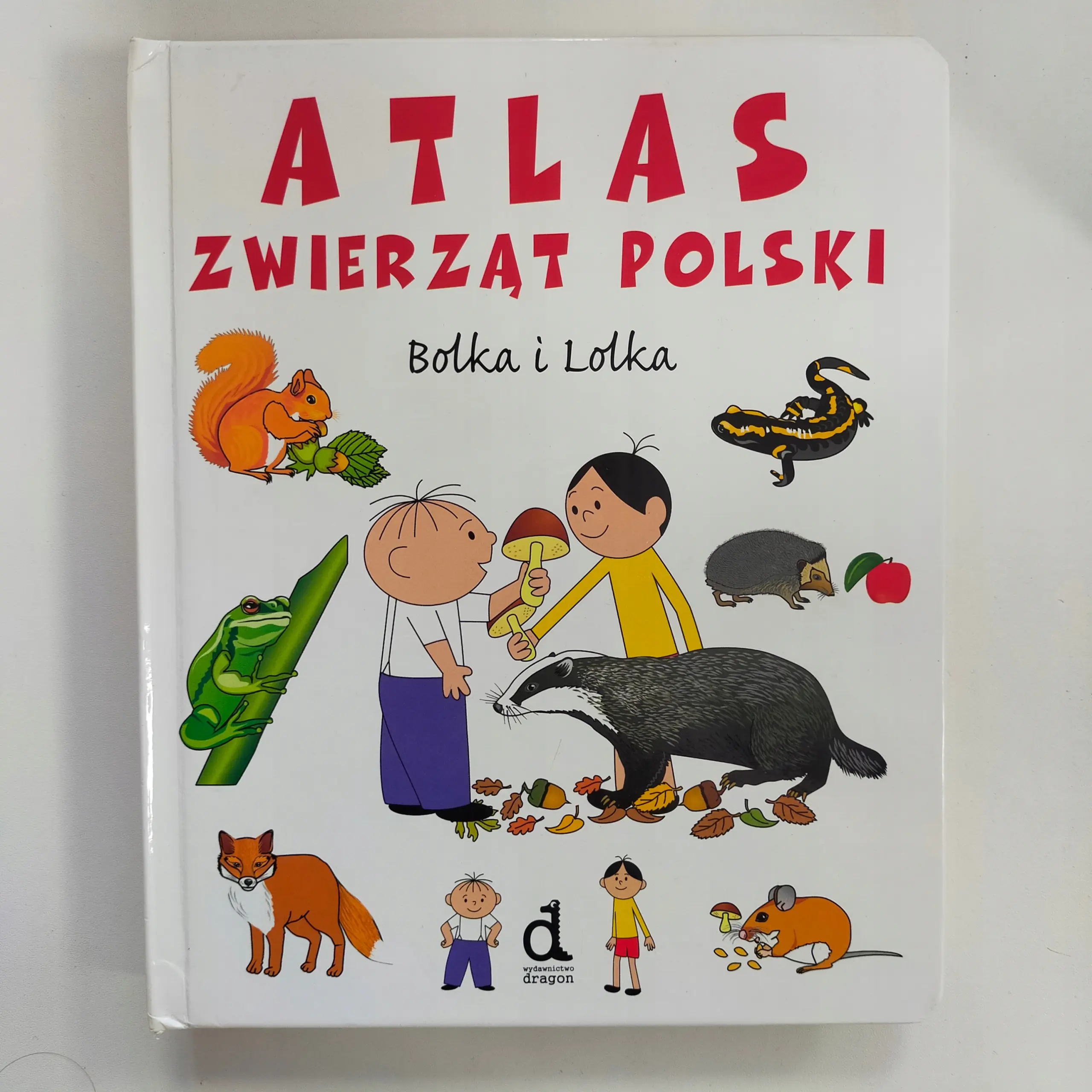Książka - Atlas zwierząt Polski Bolka i Lolka