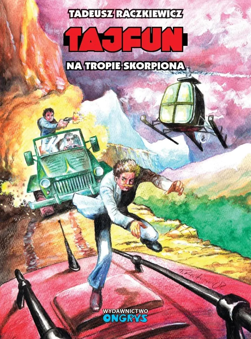 Książka - Na tropie Skorpiona. Tajfun