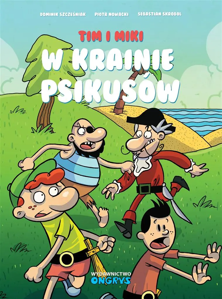 Książka - Tim i Miki w Krainie Psikusów