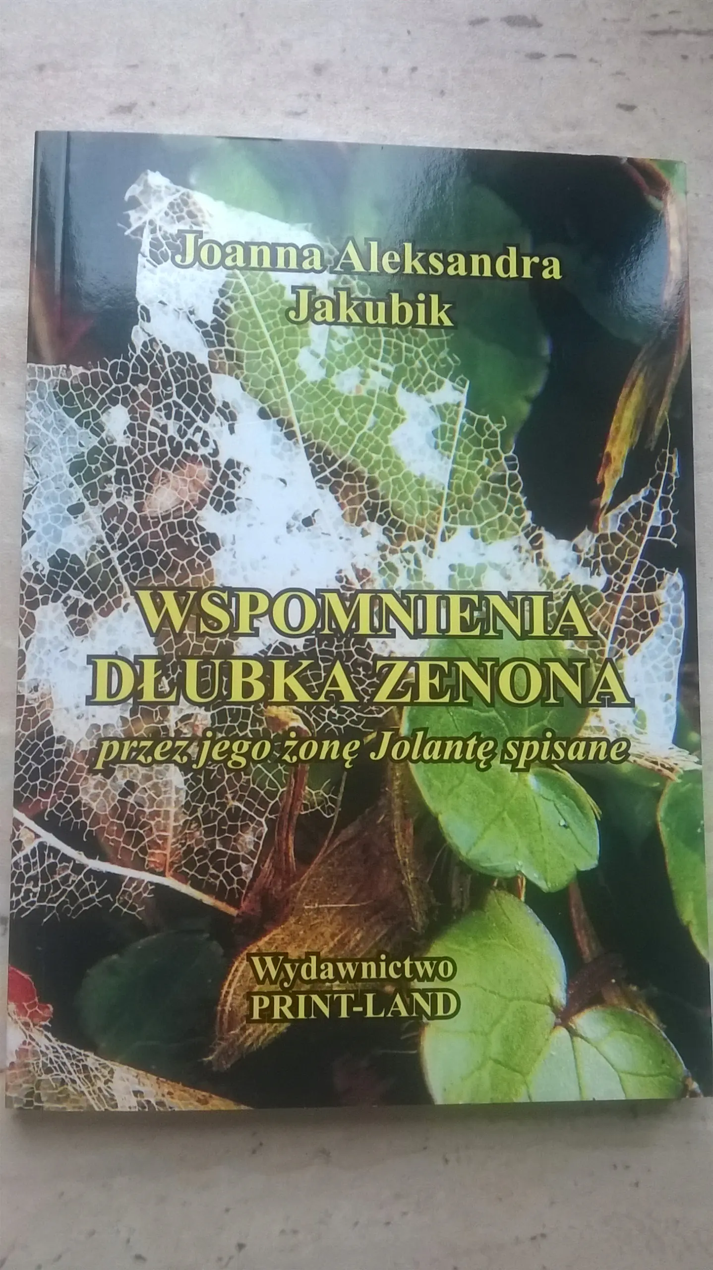 Książka - WSPOMNIENIA DŁUBKA ZENONA