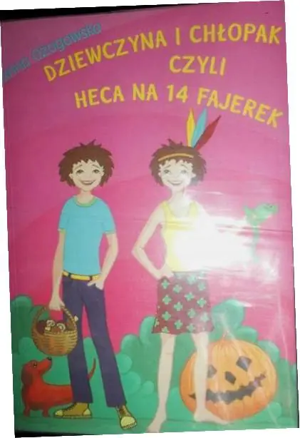 Książka - Dziewczyna i chłopak czyli heca na 14 fajerek