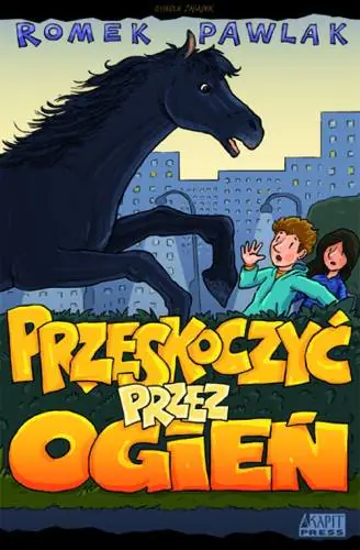 Książka - Przeskoczyć przez ogień