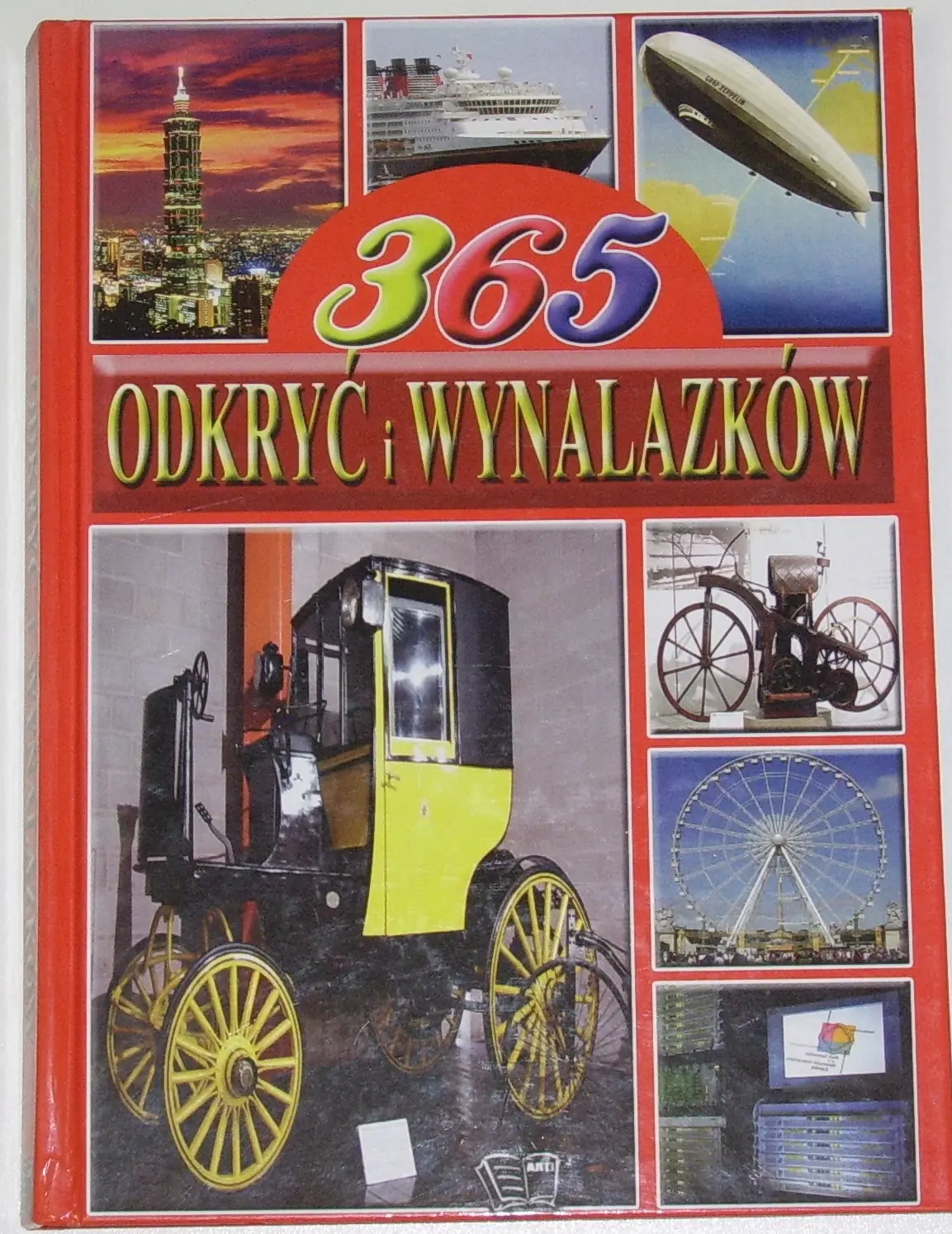Książka - 365 odkryć i wynalazków