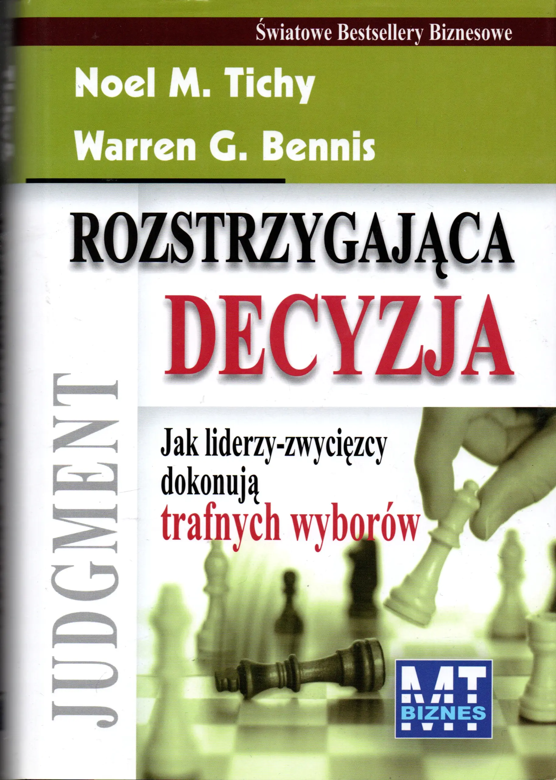 Książka - Rostrzygająca decyzja
