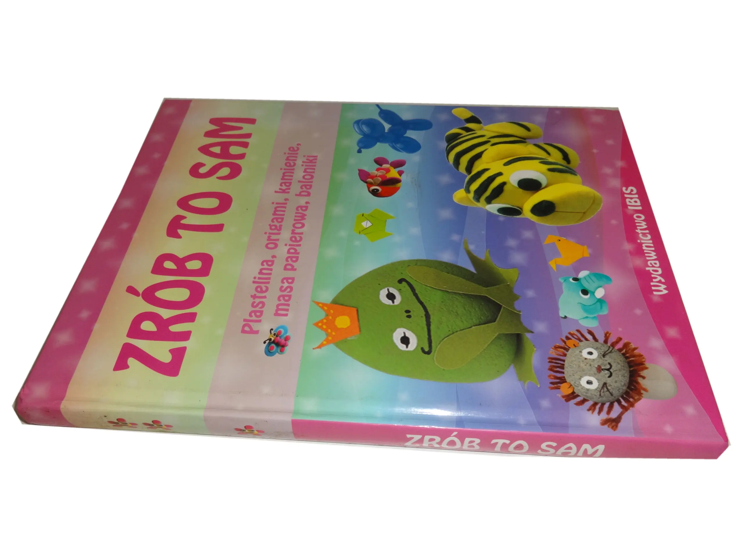 Książka - Zrób to sam plastelina, origami, kamienie