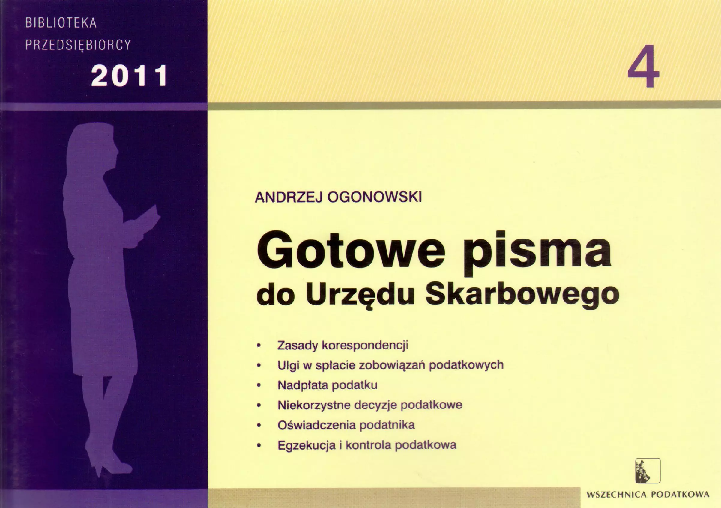 Książka - Gotowe pisma do Urzędu Skarbowego