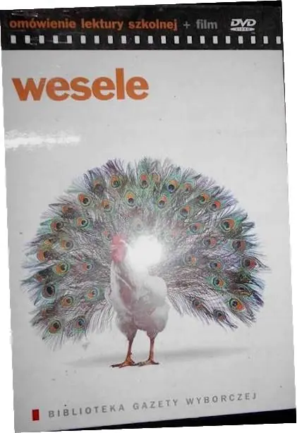 Książka - Wesele Omówienie lektury szkolnej   film DVD (Płyta CD)