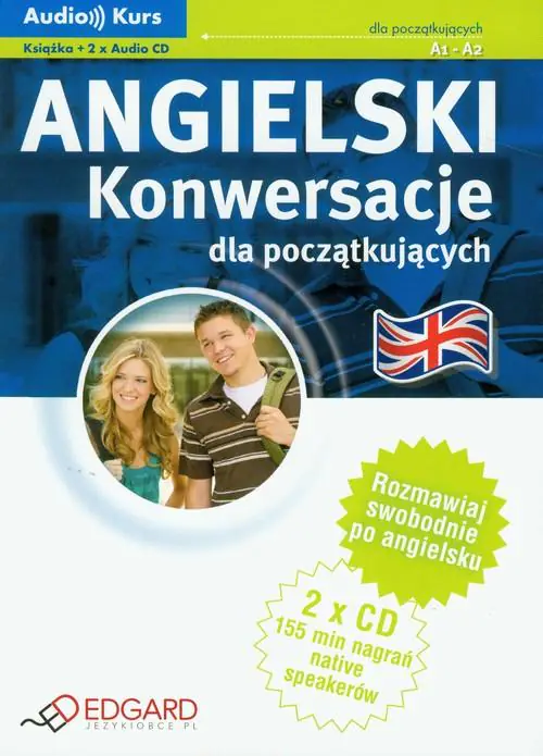 Książka - Audio kurs. Angielski. Konwersacje dla początkujących