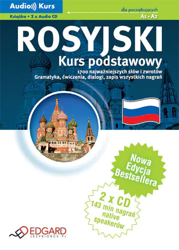 Książka - Audio kurs. Rosyjski. Kurs podstawowy
