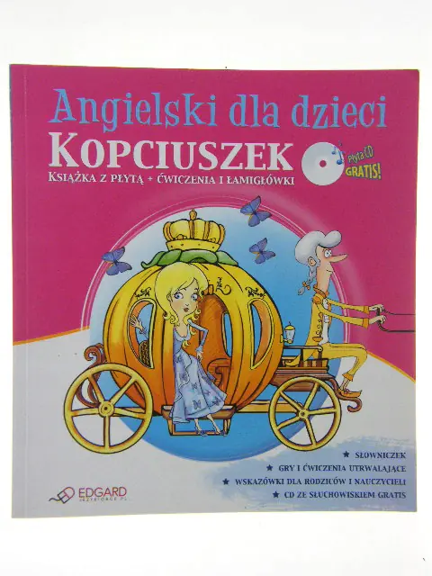 Książka - Angielski dla dzieci. Kopciuszek
