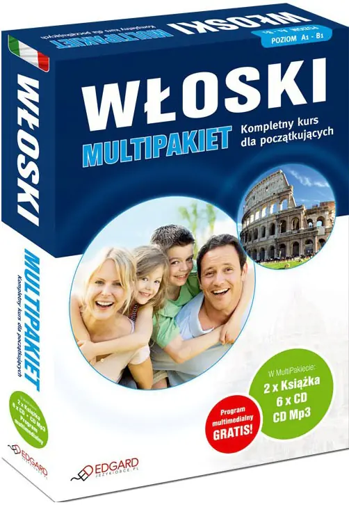 Książka - Włoski. Multipakiet. Poziom A1-B1. Audio Kurs
