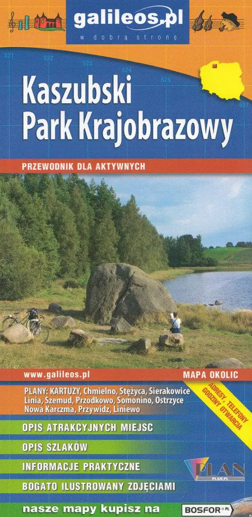 Książka - Kaszubski Park Krajobrazowy Przewodnik