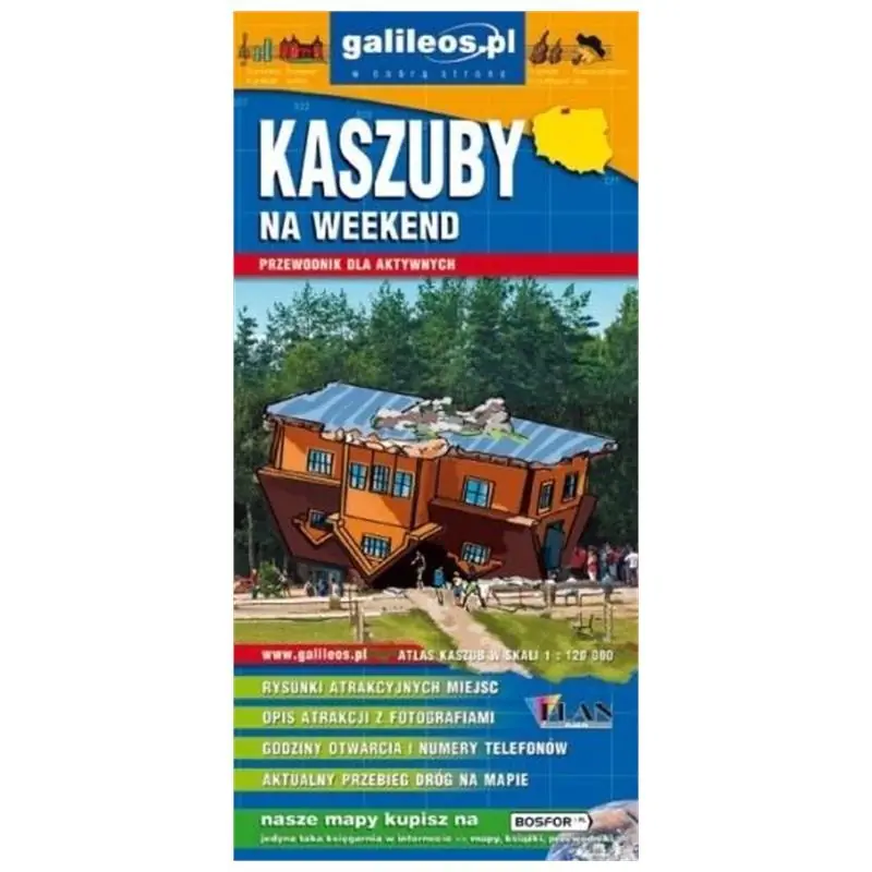 Książka - Przewodnik dla aktywnych - Kaszuby na weekend