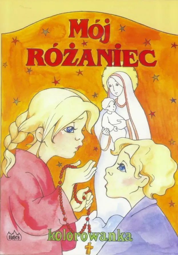 Książka - Mój różaniec kolorowanka