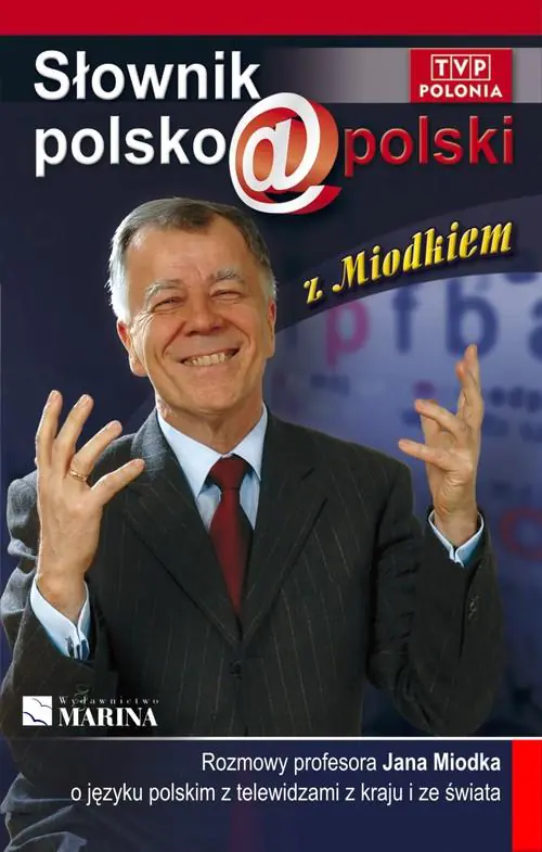 Książka - Słownik polsko@polski z Miodkiem