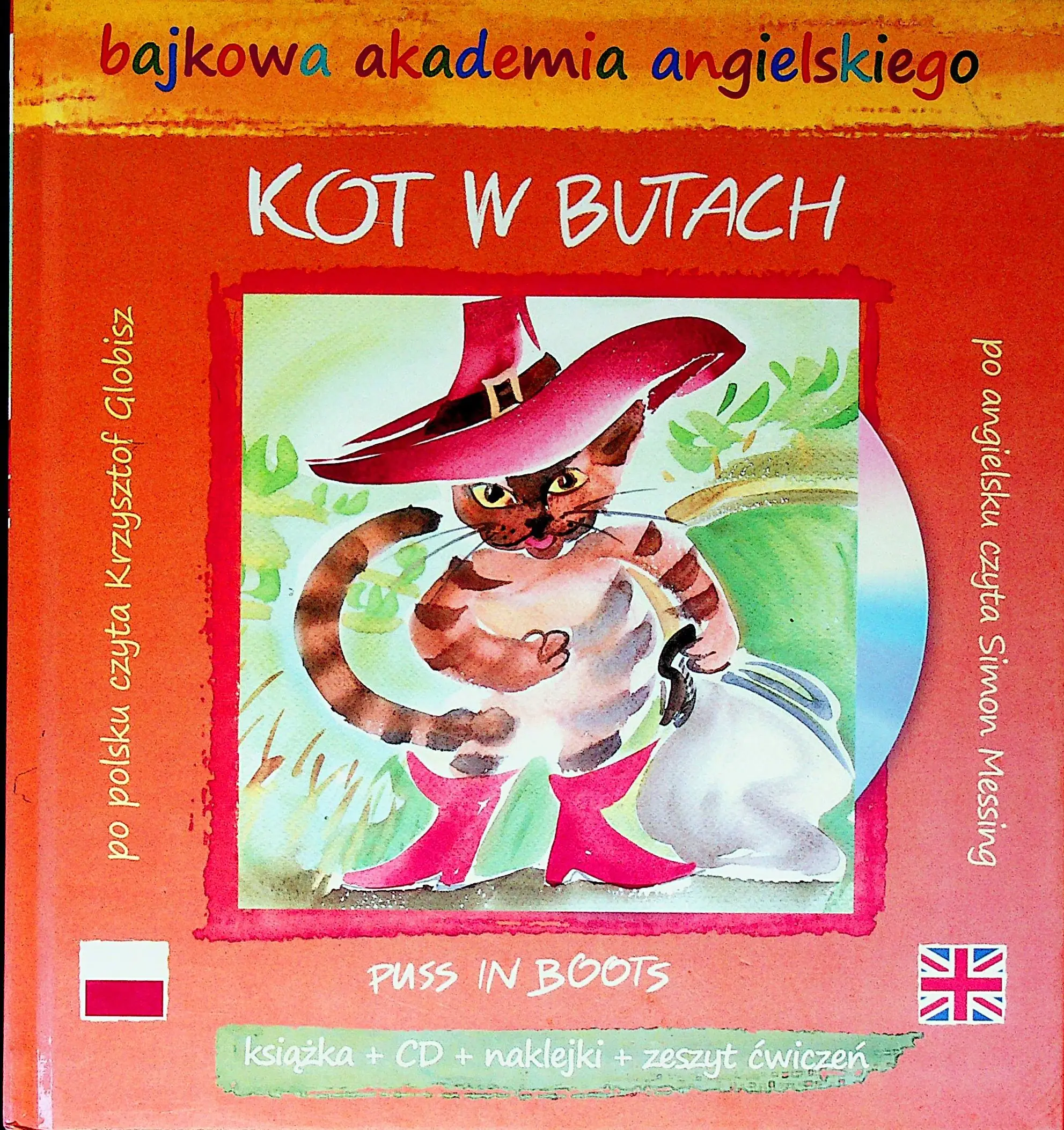 Książka - Bajkowa akademia...T2. Kot w butach...