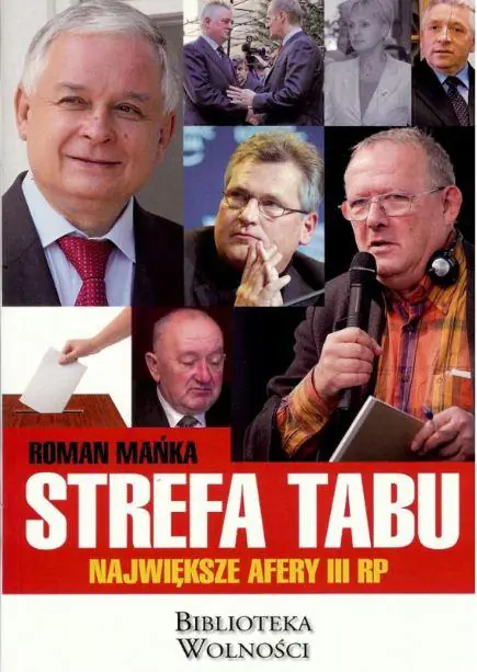 Książka - Strefa tabu. Największe afery III RP
