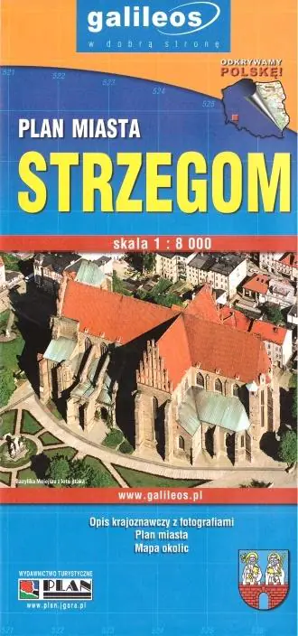 Książka - Gmina Strzegom. Mapa turystyczna. Skala 1:55 000