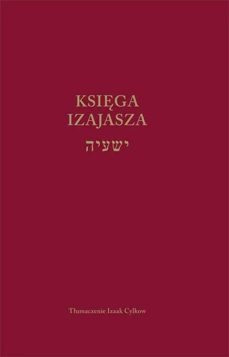 Książka - Księga Izajasza