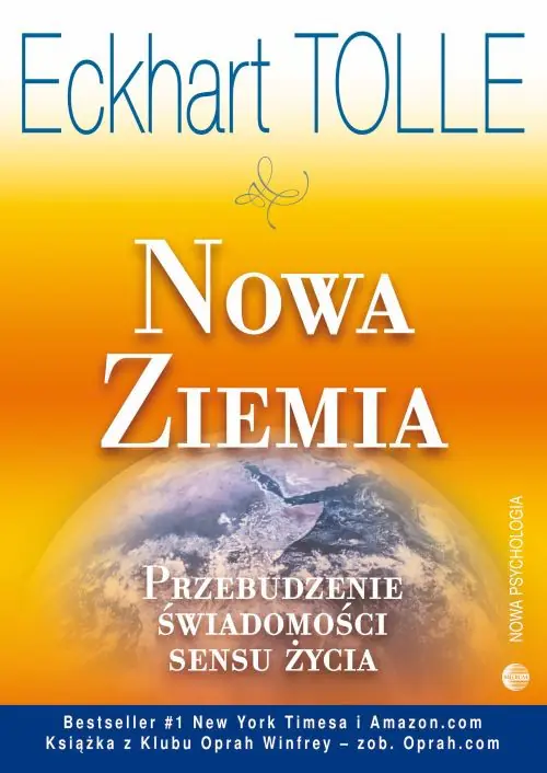 Książka - Nowa ziemia. Przebudzenie świadomości sensu życia
