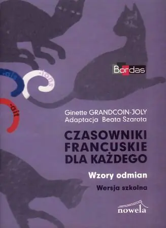 Książka - Czasowniki francuskie dla każdego Wersja szkolna