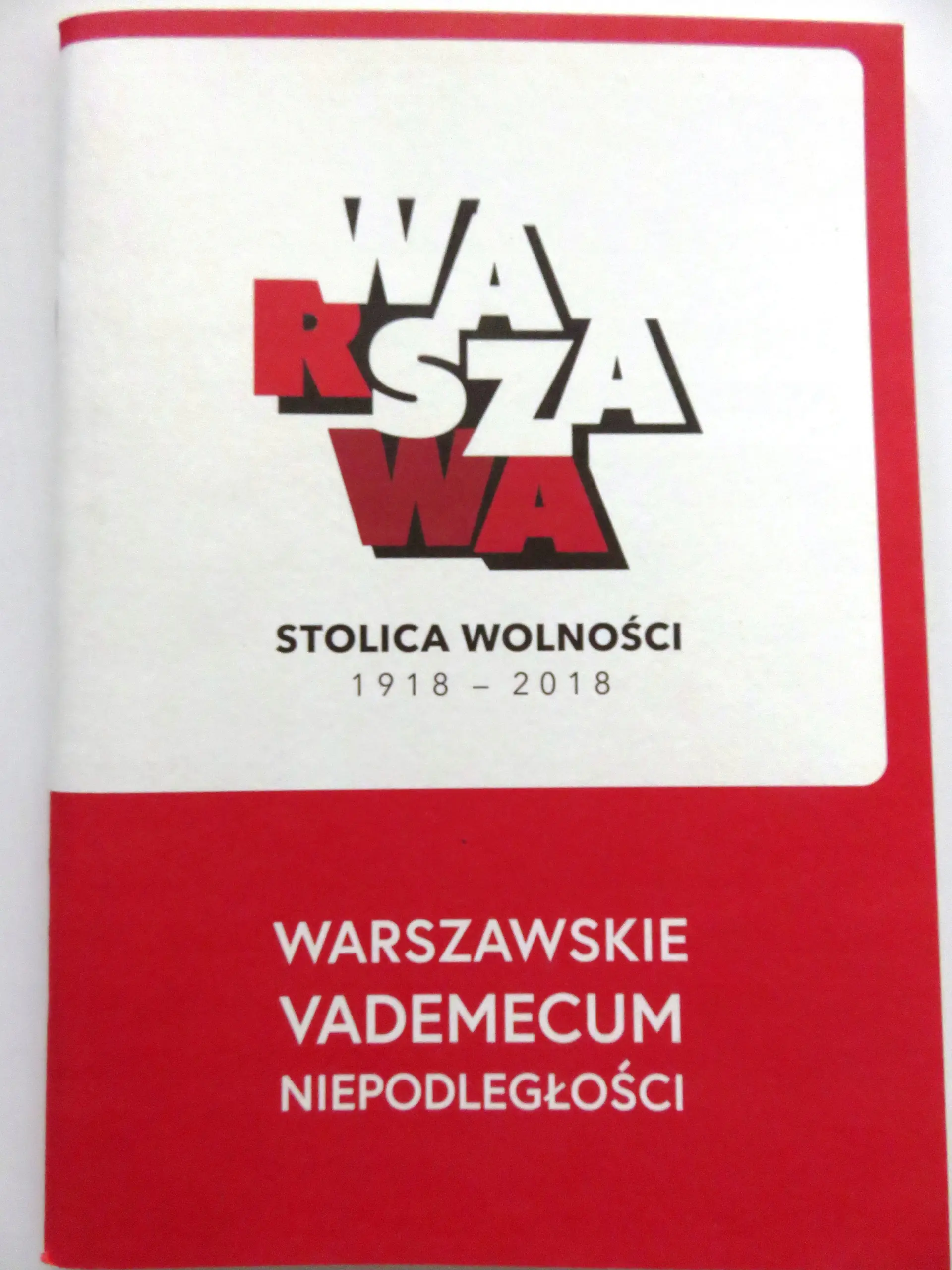 Książka - Warszawskie Vademecum Niepodległości