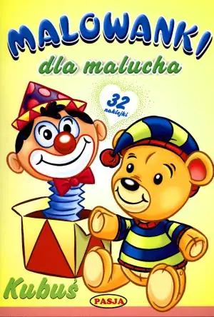 Książka - Malowanki dla maluchów. Kubuś   PASJA