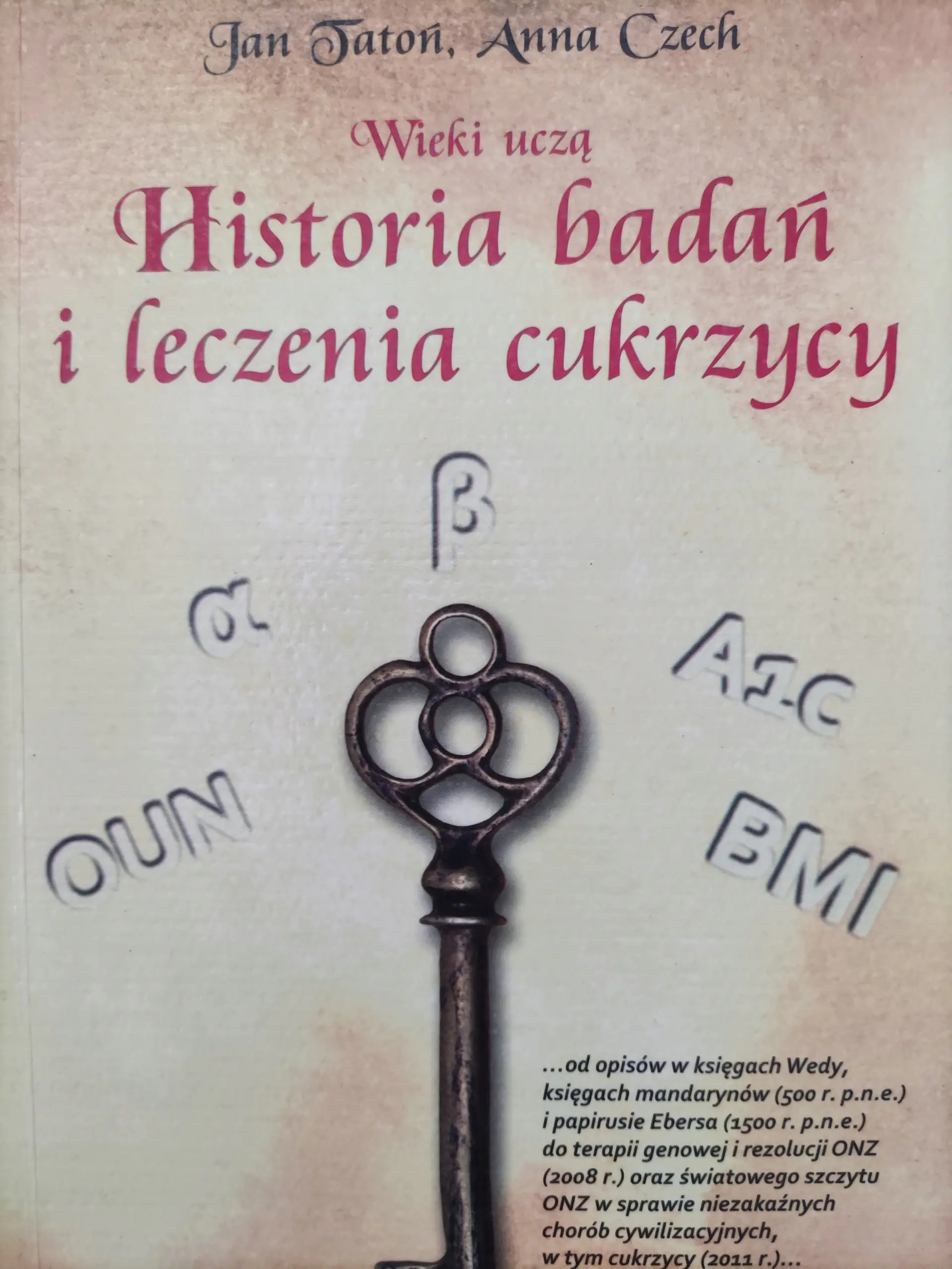 Książka - Historia badań i leczenia cukrzycy