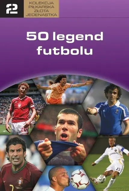 Książka - 50 legend futbolu