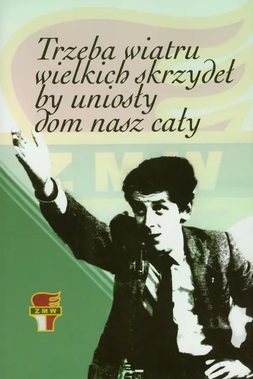 Książka - Trzeba wiatru wielkich skrzydeł by uniosły dom nasz cały