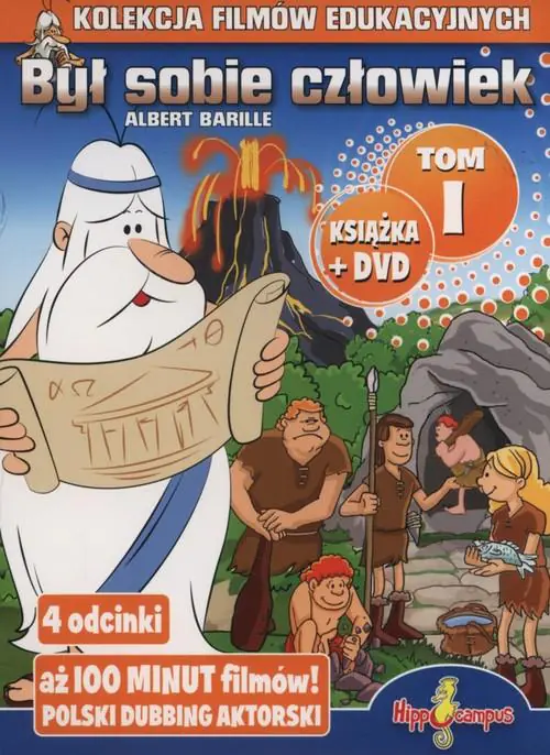 Książka - Był sobie człowiek książka DVD Tom 1