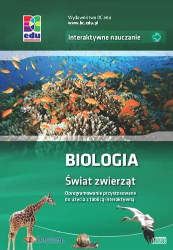 Książka - Biologia. Świat zwierząt CD