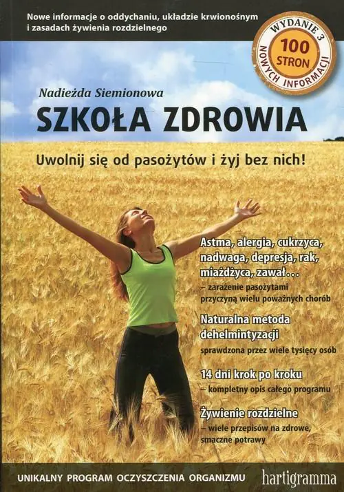 Książka - Szkoła zdrowia. Uwolnij się od pasożytów i żyj bez nich