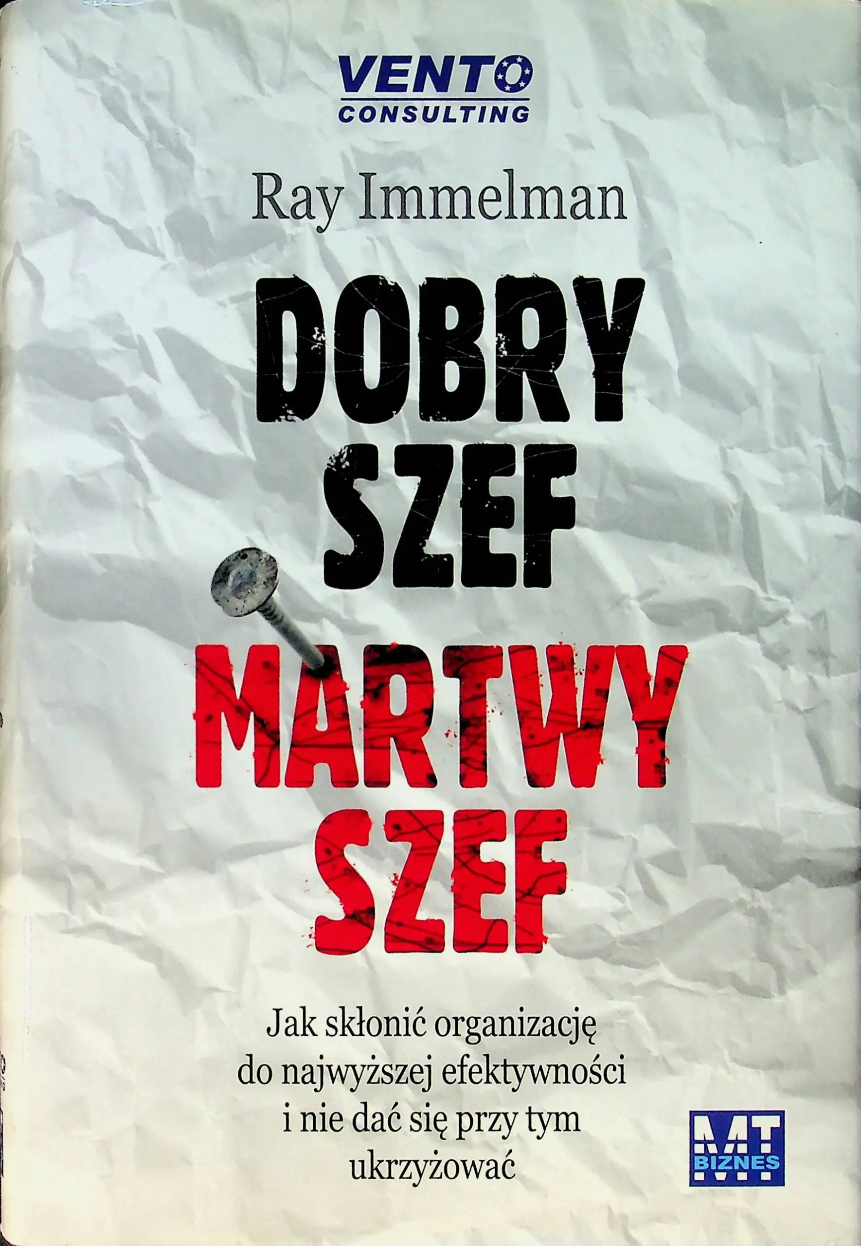 Książka - Dobry szef, martwy szef