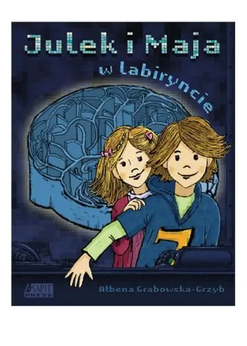 Książka - Julek i Maja w labiryncie