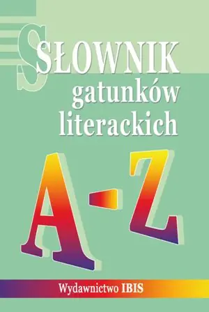 Książka - Słownik gatunków literackich A-Z